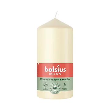 Bolsius Stompkaars Zacht Parel 5.8 x 12 cm