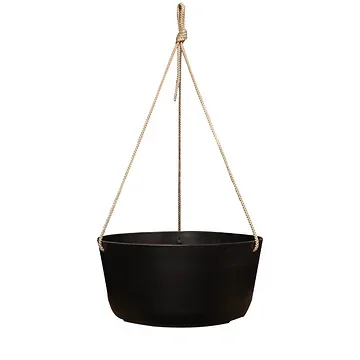 TS Collection Hangpot Palermo Zwart 12 x 27 cm