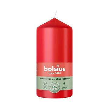 Bolsius Stompkaars Delicaat Rood 5.8 x 12 cm