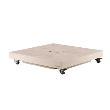 Platinum Parasolvoet Ceramica met Zwenkwielen Zand 90 kg