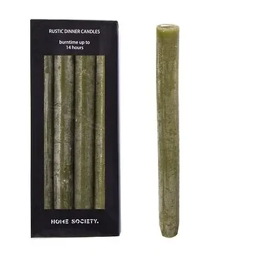 Home Society Dinerkaars L Groen 24.5 cm 4 stuks