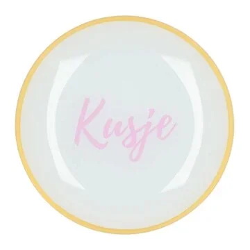 Daan Kromhout Design Bord Rond Kusje 18 x 2 cm