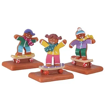 Lemax Cookie Boarding set van 3
