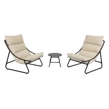 Ease up Loungeset 2-zits Lazize Antraciet