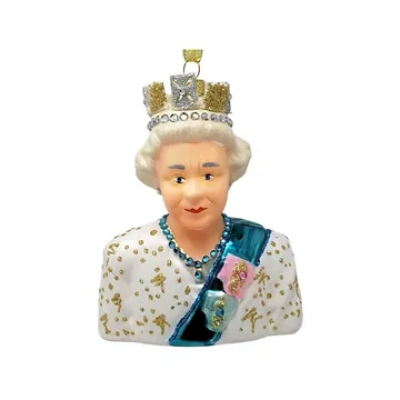 Cody Foster Queen Elizabeth kerstornament