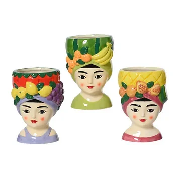 Bloempot planter dolomiet 13.5 cm