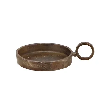 Amber Dobra Gold Metal Holder 9 cm