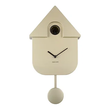 Karlsson Wandklok Modern Koekoeksklok Metallic Goud 8.5 x 21.5 x 41 cm