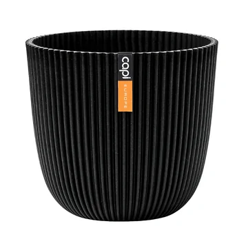 Capi Europe Pot bol Groove textiel zwart