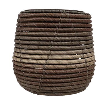 Mica Decorations Pot Cancun Rond Bruin 40 x 45 cm
