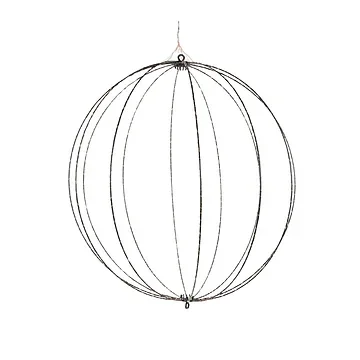 Lichtbol Flash Lights 192 LED Ø40cm Zwart