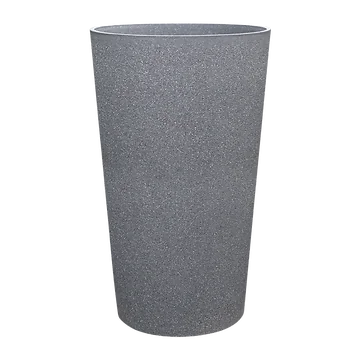 De Bosrand Pot Kunststof Hoog Mediterranean Grey 36.5 x 62 cm