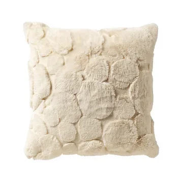 Dutch Decor Sierkussen Pom cannoli cream 45 x 45 cm