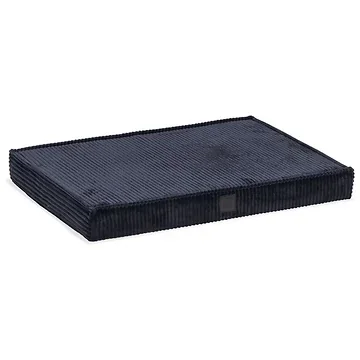 Designed by Lotte Hondenkussen Orthopedisch Ribbed Antraciet 76 x 53 cm
