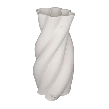 De Bosrand Vaas 3D Off White Keramiek 21 x 40 cm