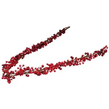 Guirlande bessen rood 150 cm