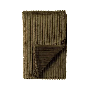 Dutch Decor Plaid Marthy military olive 140 x 180 cm