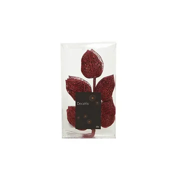 Glittertak vensterbox 10 stuks christmas red