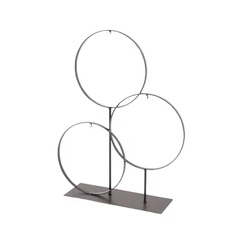 Standaard 3-ring zwart 35 x 47 cm