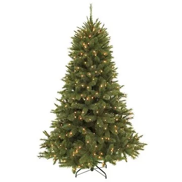 Triumph Tree kunstkerstboom Forest Frosted groen met verlichting 365 x 208 cm