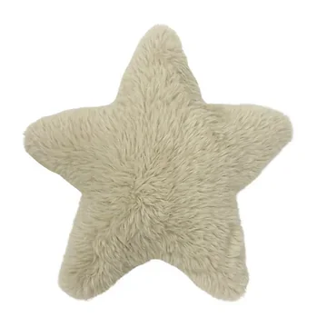 Dutch Decor Sierkussen Sterre bleached sand 50 x 48 cm