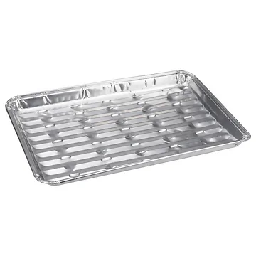 Barbecue Grillschalen 2 stuks 24 x 16 x 1.5 cm