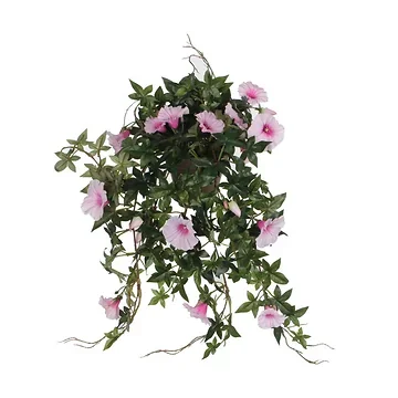 Mica Decorations kunstplant Petunia roze in pot 50 cm
