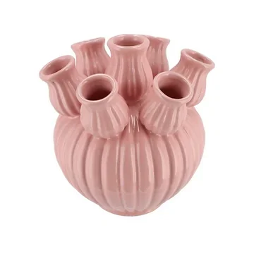 Amsterdam Tulpen Vaas Roze 16 x 15 cm