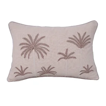 De Bosrand Kussen Palmtrees Natural 40 x 60 cm