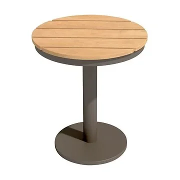 Royal Seasons Bijzettafel Panama Teak Espresso 46 x 52 cm