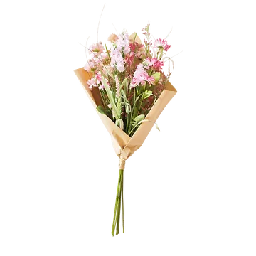 De Bosrand Kunstbloemen Veldboeket Soft Pink