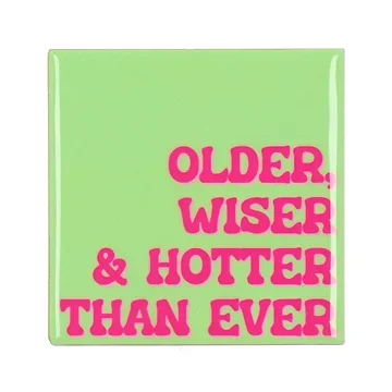Tegel Older Wiser Hotter Groen 10 x 10 cm