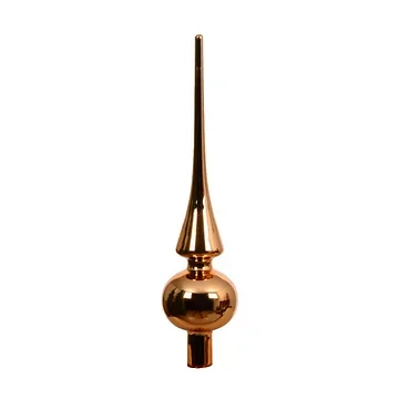 Decoris Piek glas brandy glanzend 26 cm