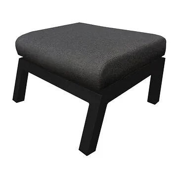 Royal Seasons Hocker Detroit Zwart 65 x 52 x 40 cm