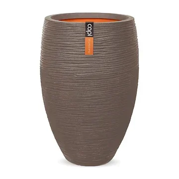 Capi Europe Bloempot Nature Rib Deluxe Warm Taupe 40 x 60 cm