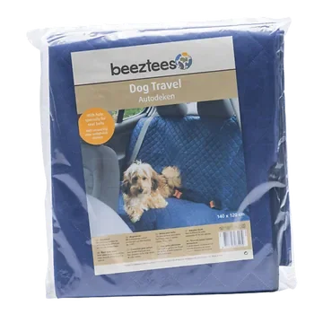 Beeztees Hondendeken Auto Deluxe Blauw 140 x 120 cm