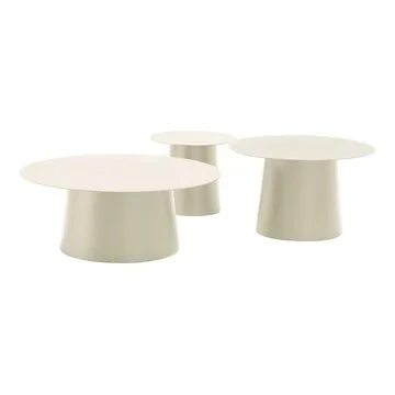 Royal Seasons Bijzettafel Ronda Beige 45 x 39 cm