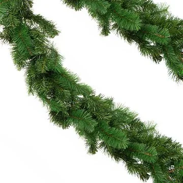 Evergreen guirlande Natural emerald 270x30cm