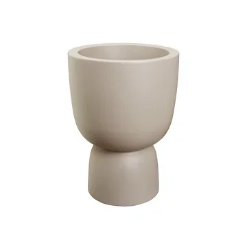 Elho Amber Coupe Round 41 Balanced beige - ø 41 x H 58 cm - 100% gerecycled