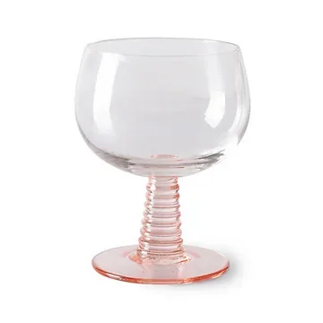 Hkliving Wijnglas Swirl Laag Nude 0.35 L