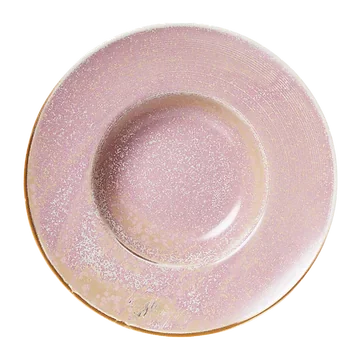 HKliving Pastabord Chef Ceramics Rustic Pink 28 cm