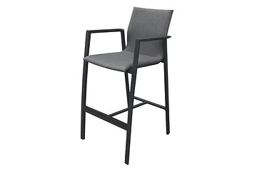 Royal Seasons Barstoel Alora Antraciet 55 x 59 x 107 cm