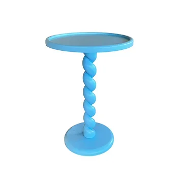 De Bosrand Bijzettafel Twist Lavender Blauw 35 x 50 cm