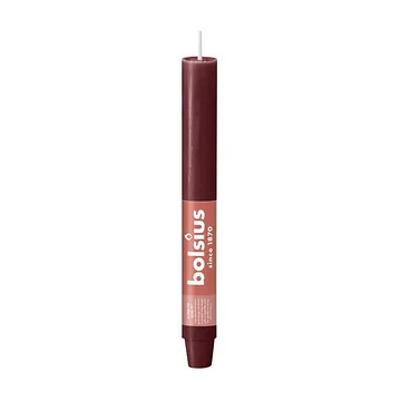 Bolsius Tafelkaars XL Fluweel Rood 3 x 23 cm