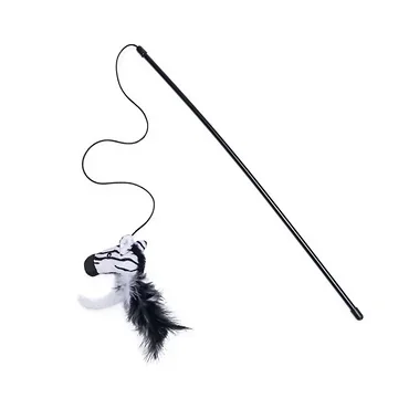 Beeztees kattenhengel jungle zebra 50 cm