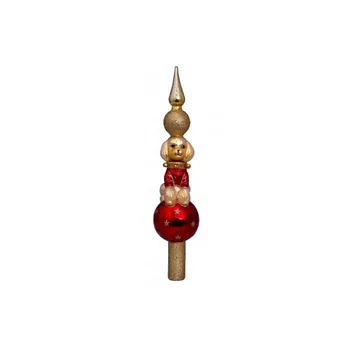 Vondels Piek Poedel rood/ goud 26 cm