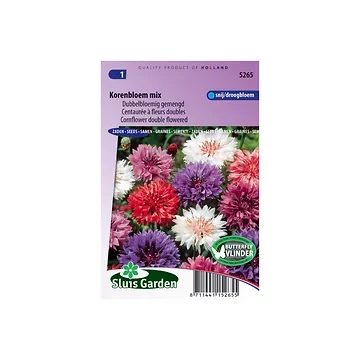 Centaurea cyanus flore plena Choice Mix