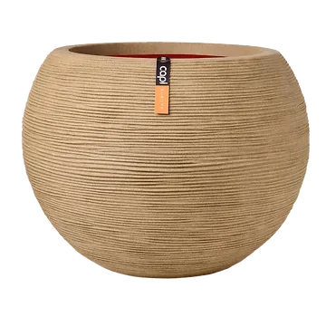 Capi Europe Bloempot Nature Rib Beige 40 x 32 cm