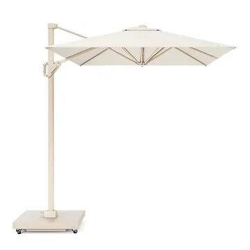 Platinum Zweefparasol Voyager T¹ Ivory Rechthoek 200 x 300 cm