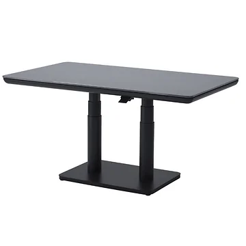 Royal Seasons Tafel in hoogte verstelbaar Portland Zwart 140 x 80 x 51-72 cm